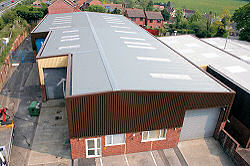 Warehouse, Horndean Hampshire strip and resheet