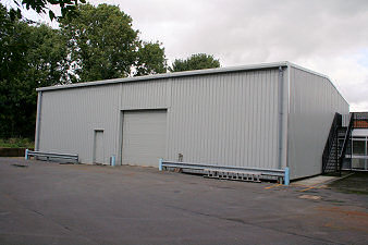 Refurbishment of warehouse and laboratories.