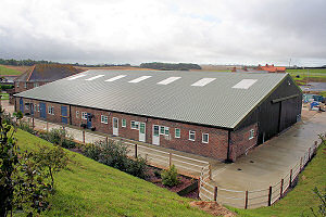 Refurbishment of Indoor Equestrian Centre at the Whitcombe Racing Stables, Near Dorchester, Dorset.