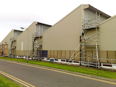 Gutter relining of major industrial premises in Hampshire