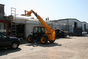 Refurbishment of warehouse
