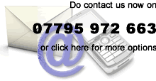 Contact Us Now on 07795 972 663 or click here!