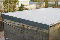 Overroof and reclad Winchester Garden Machinery