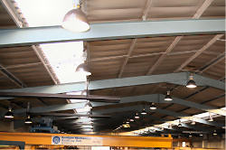 Rooflights replaced Dowding and Mills Engineering, Southampton