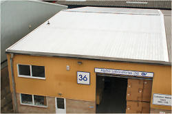 Re roof Alpha Laboratories Eastleigh