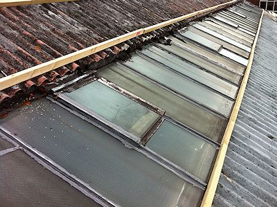 Elstree Studios Overroof Hertfordfordshire.
