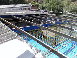 Refurbishment of warehouse and laboratories.