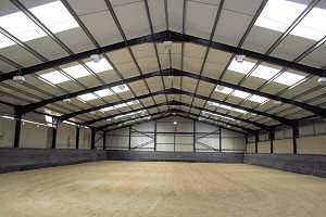 Refurbishment of Indoor Equestrian Centre at the Whitcombe Racing Stables, Near Dorchester, Dorset.