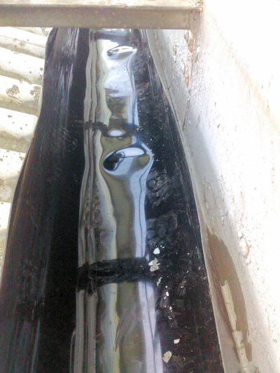 Gutter relining of major industrial premises in Hampshire