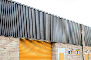Partly detached cappings flashings