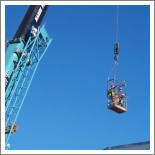 Crane Operation with personnel basket